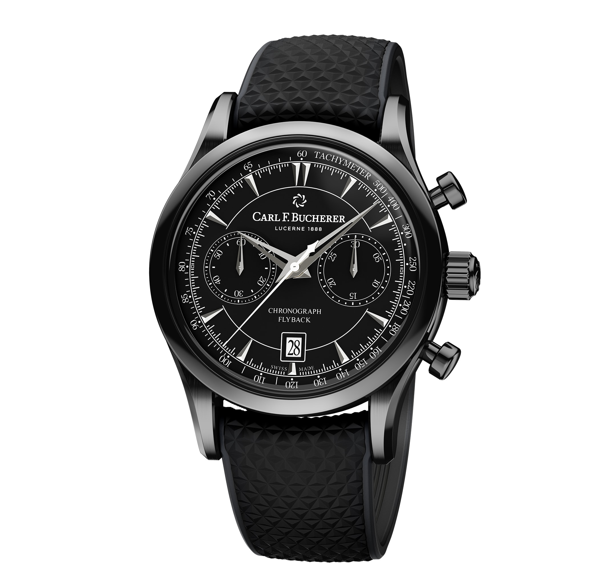 Manero Flyback Black Bucherer United Kingdom